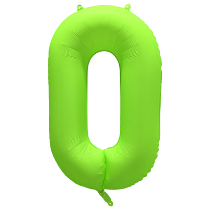 Palloncino 0 Year Figure Verde Neon Vuoto 86cm