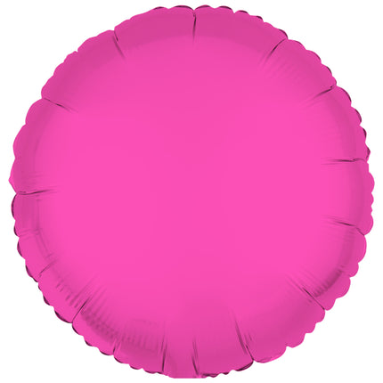 Palloncino ad elio rosa neon vuoto 43 cm