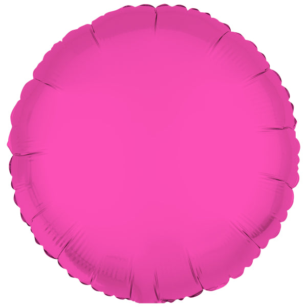 Palloncino ad elio rosa neon vuoto 43 cm