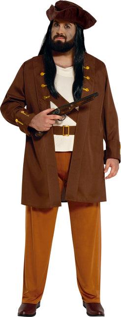 Costume da pirata marrone