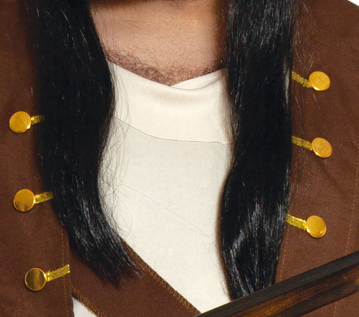 Costume da pirata marrone