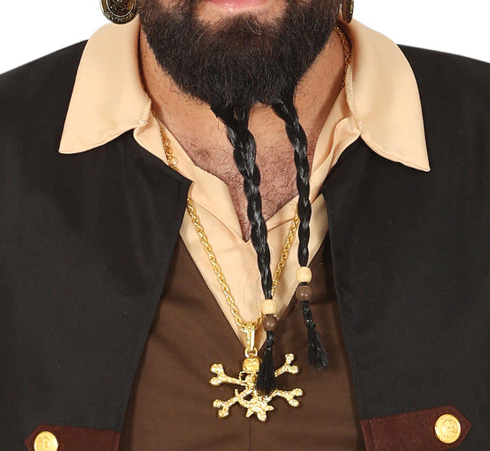 Abito Pirata Uomo Marrone