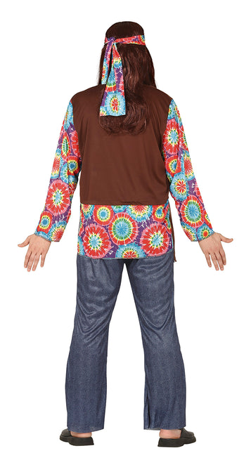 Costume Hippie 60S Uomo