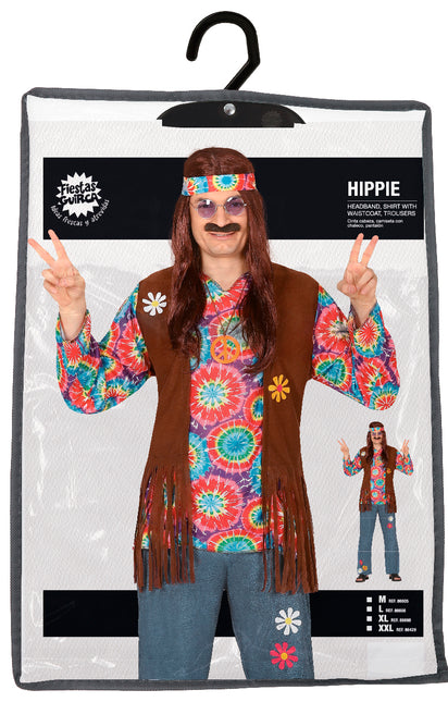 Costume Hippie 60S Uomo