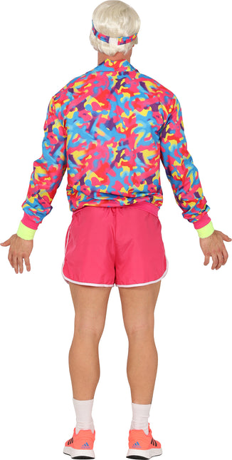 Costume Neon 80S colorato da uomo