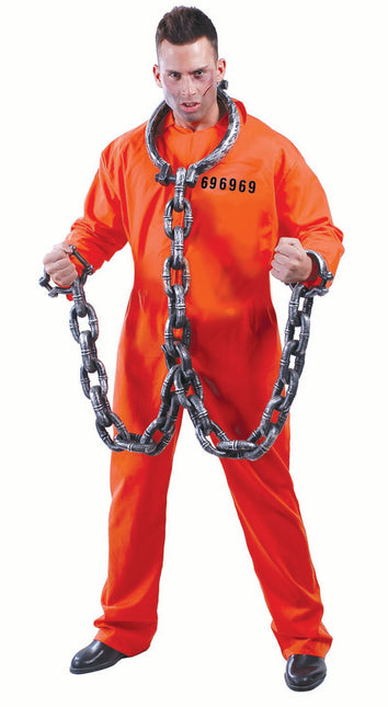Tuta Villain Arancione Uomo