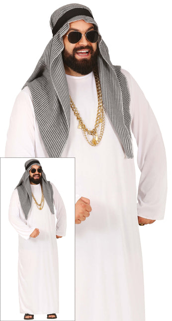 Costume da sceicco arabo uomo