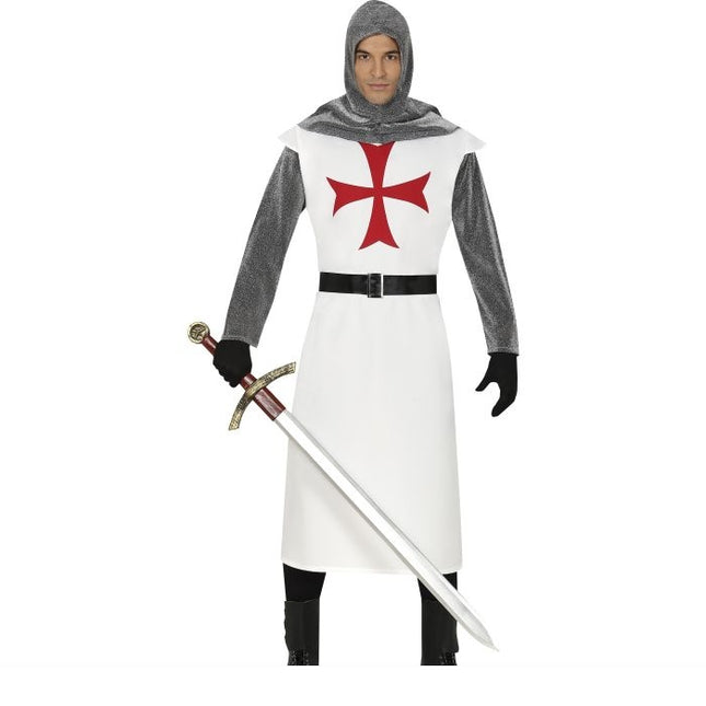Costume da cavaliere bianco 14/16 anni