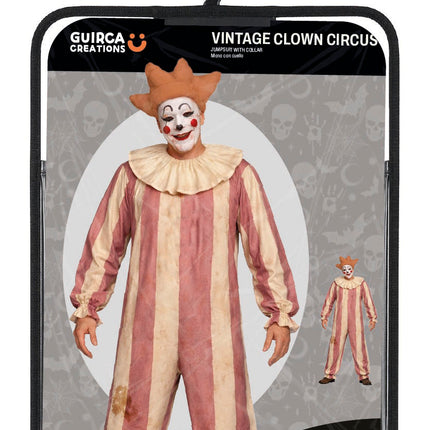 Costume di Halloween da uomo: clown da circo vintage