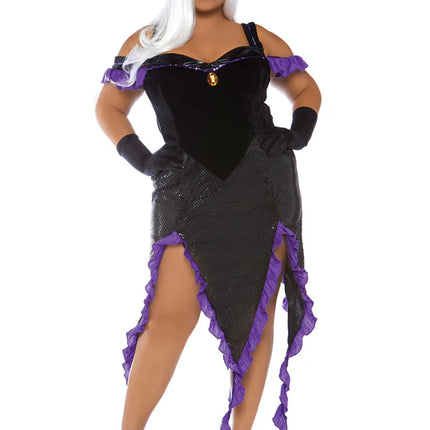 Costume da strega del mare da donna Leg Avenue