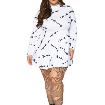 Abito Halloween Donna Punto Gamba Avenue