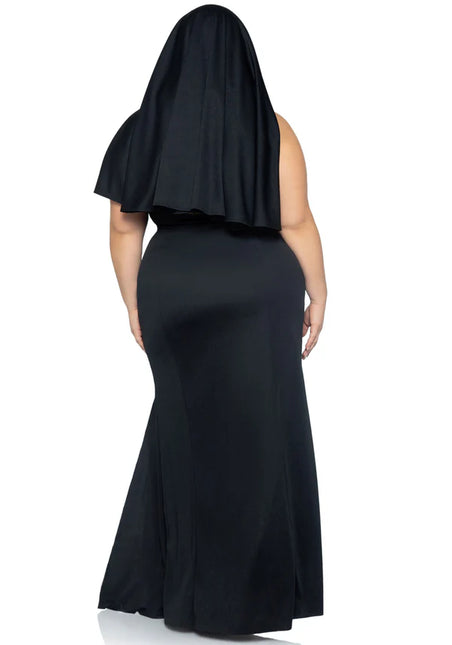 Costume da suora Nero Donna Leg Avenue