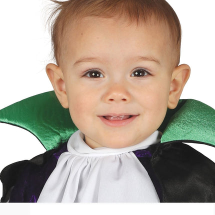 Costume da vampiro per Halloween da bambino nero
