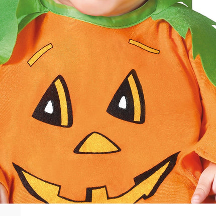 Costume di Halloween da zucca per bambino arancione