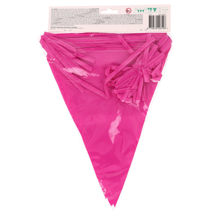 Bandiera fucsia 10m