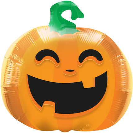 Palloncino in foil Zucca - Halloween BoOo! - 56 cm