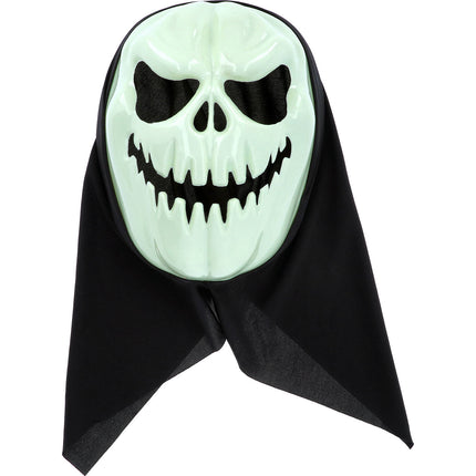 Maschera Zucca - Brillante al buio - Halloween BoOo!