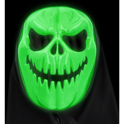 Maschera Zucca - Brillante al buio - Halloween BoOo!