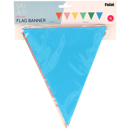 Bandiera Retro Multicolore - 10 metri