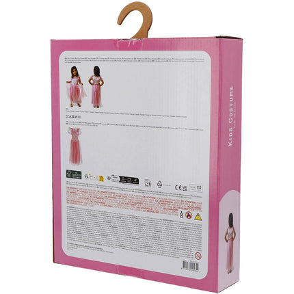 <tc>Folat</tc> Vestito da principessa rosa bambina
