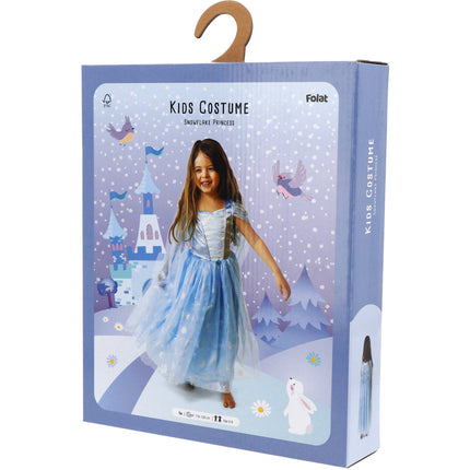 <tc>Folat</tc> Abito principessa fiocco di neve bambina
