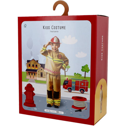 <tc>Folat</tc> Tuta da vigile del fuoco con elmetto Ragazzo
