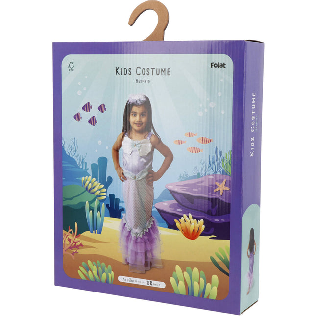 <tc>Folat</tc> Abito a sirena con diadema bambina