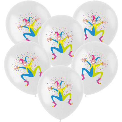 Palloncini Arlecchino 33cm - 6 pezzi