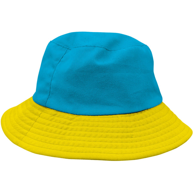 Cappello da pescatore Colorblock Blu/Giallo