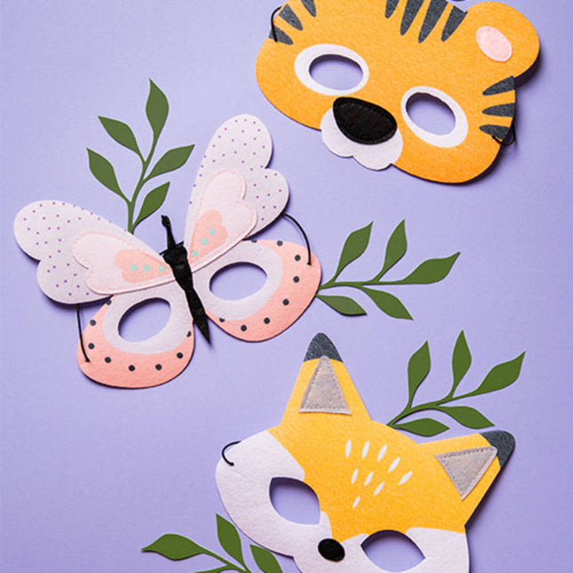 Maschera in feltro Farfalla