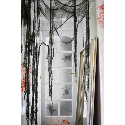 Reti da decorazione con fori verdi - 4 pezzi