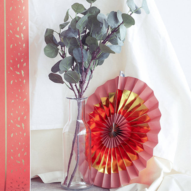 Ventagli di carta/Rooms Golden Dusk - 5 pezzi