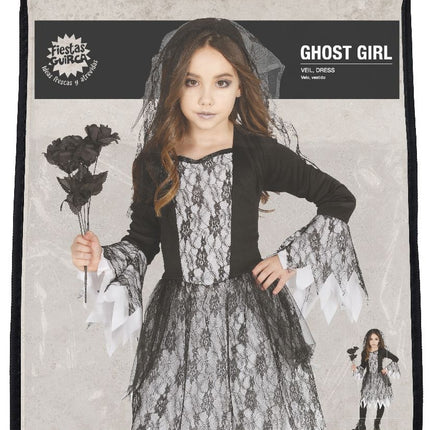 Costume di Halloween da fantasma per bambina