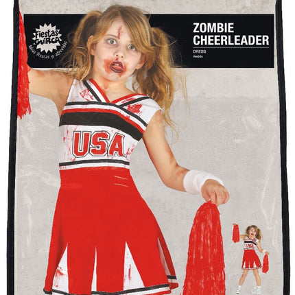 Ragazza con tuta da cheerleader