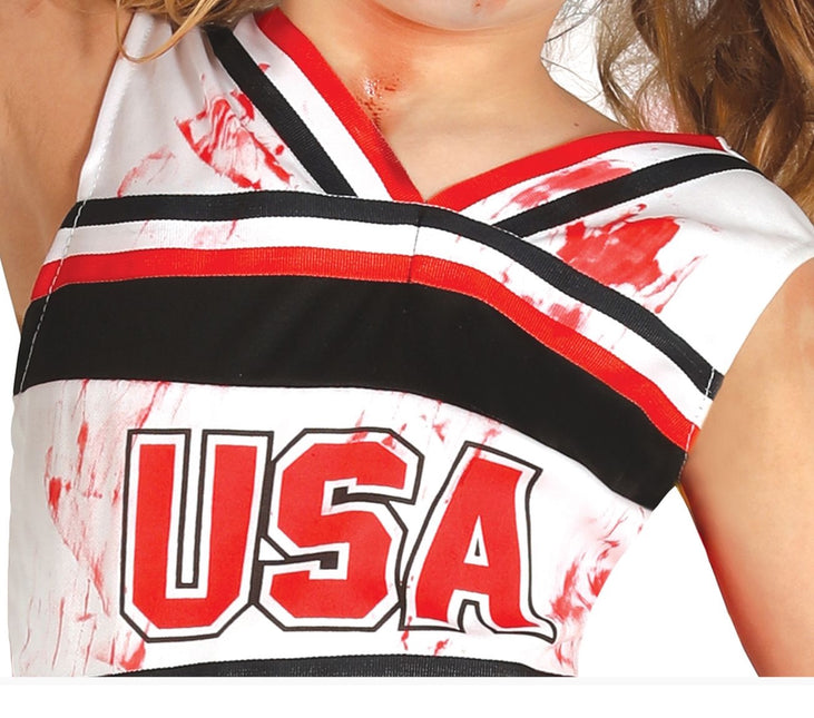 Ragazza con tuta da cheerleader