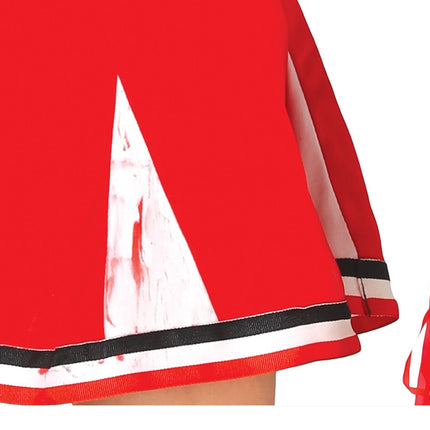 Ragazza con tuta da cheerleader