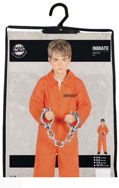 Costume da prigioniero per bambino