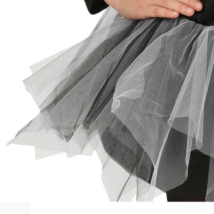 Costume di Halloween da scheletro per bambina