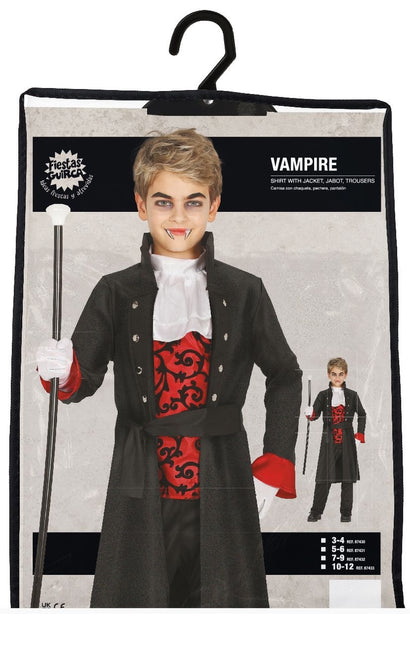 Tuta Halloween Bambino Vampiro