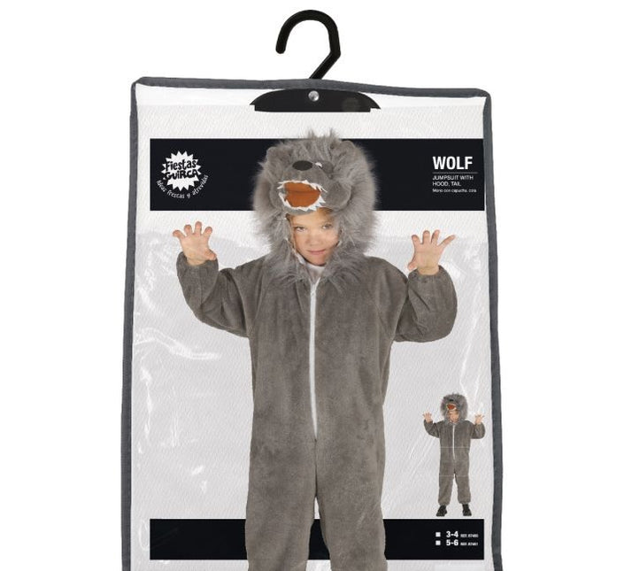 Costume da lupo bambino