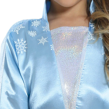 Abito da principessa dei ghiacci Elsa Bambino Blu