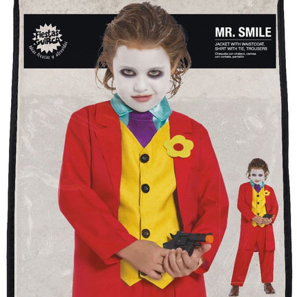 Costume da Joker bambino rosso