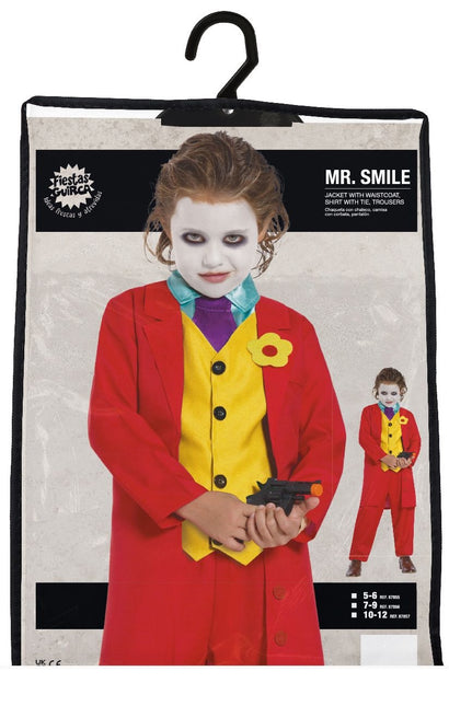 Costume da Joker bambino rosso