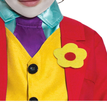 Costume da Joker bambino rosso