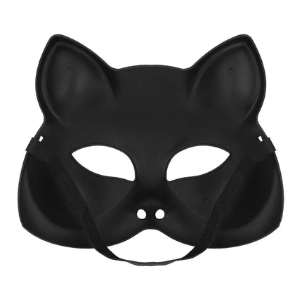 Semimaschera Kitty dorata