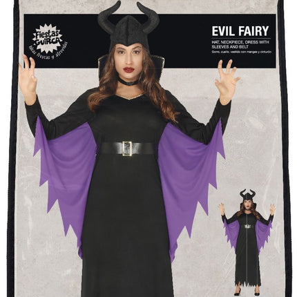 Costume da fata arrabbiata da donna