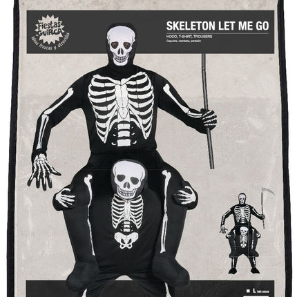 Costume Halloween Scheletro Portami