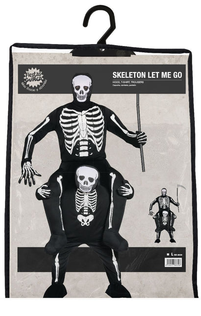 Costume Halloween Scheletro Portami
