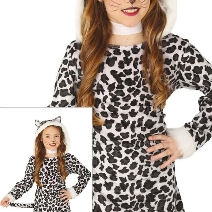 Vestito leopardo bambino