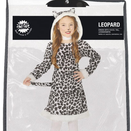 Vestito leopardo bambino